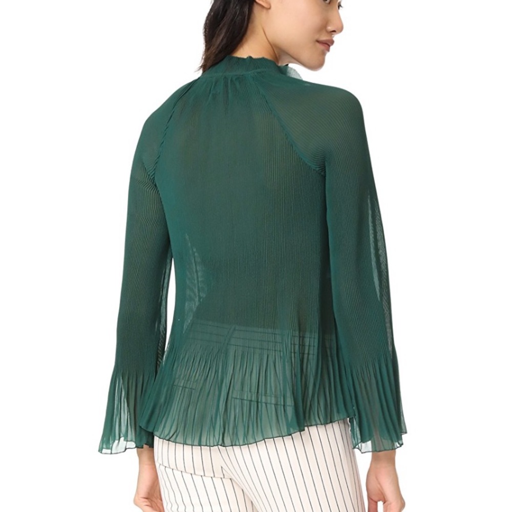 Derek Lam 10 Crosby Pleated Blouse - Picture 7 of 7